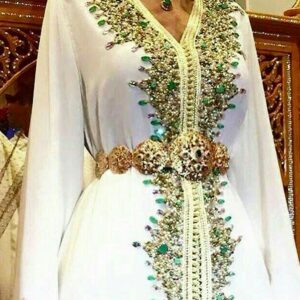 Caftan avec perles