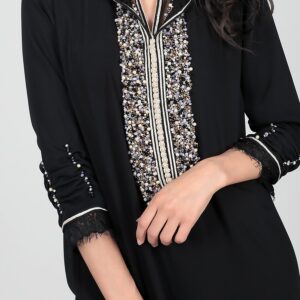 Djellaba avec perles
