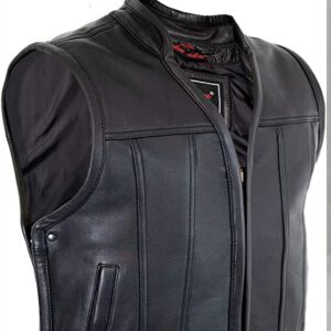 Gilet cuir