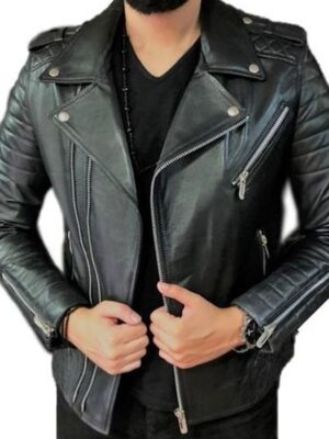 Jacket cuir