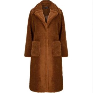 Manteau 1/2 en daim