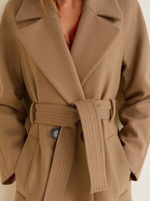 Raccourcissement simple manteau